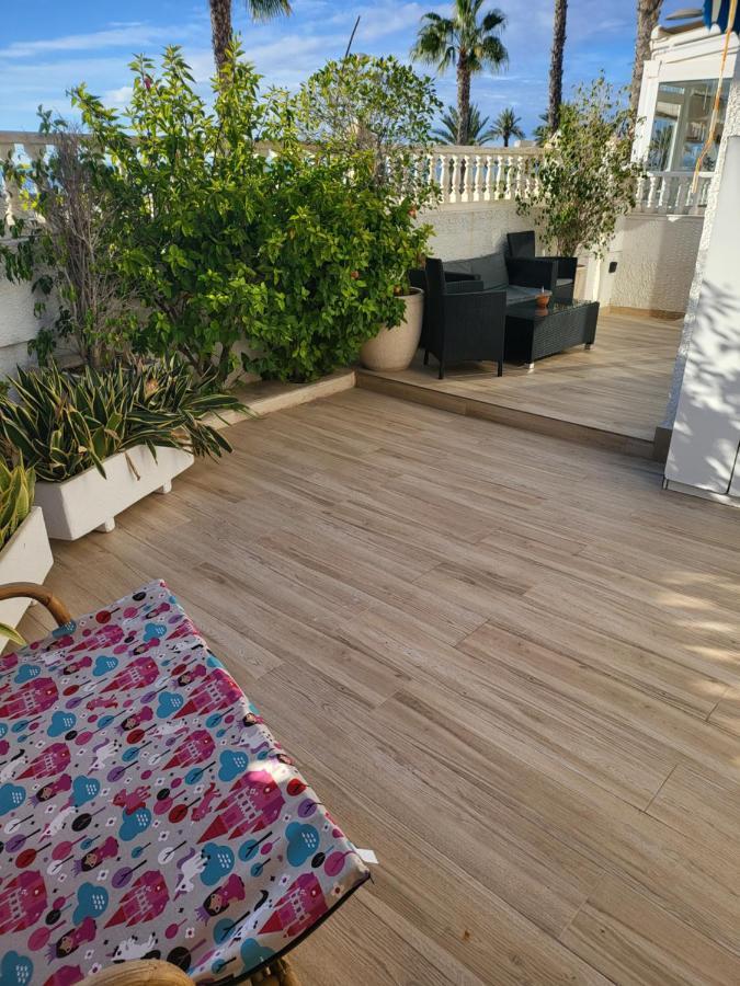 Casa Primera Linea Playa Tamarit Santa Pola Buitenkant foto