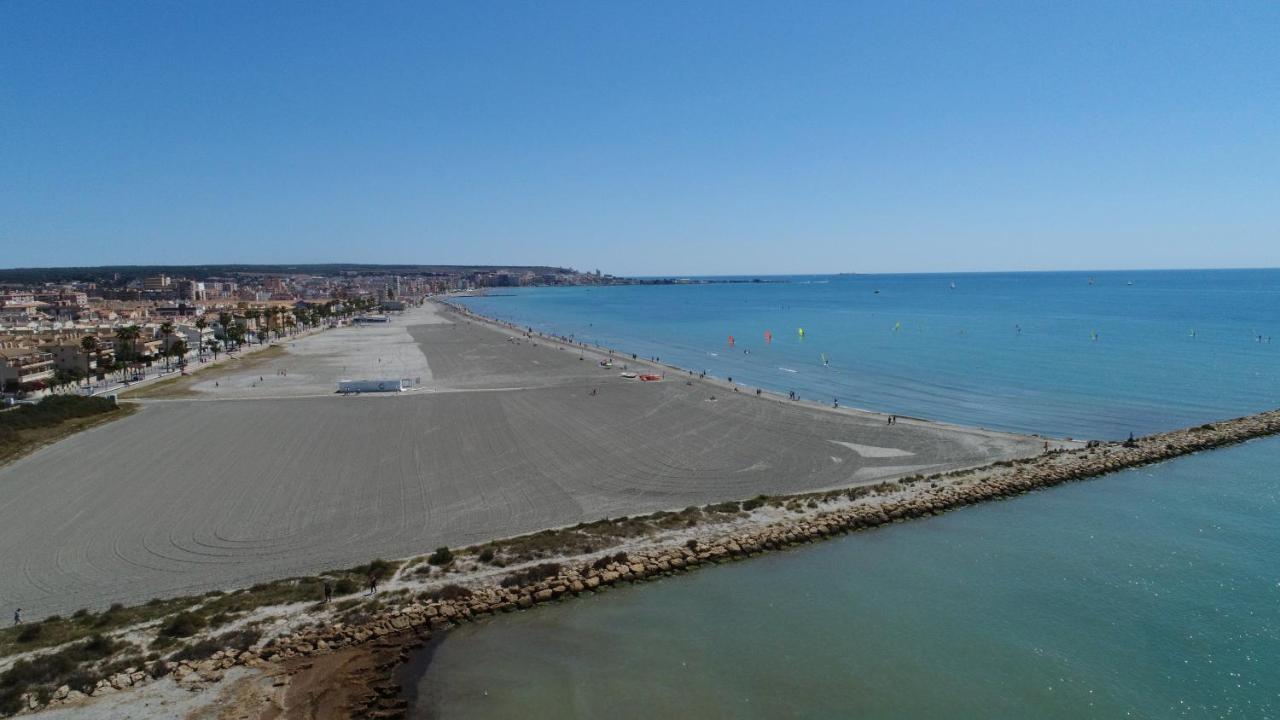 Casa Primera Linea Playa Tamarit Santa Pola Buitenkant foto